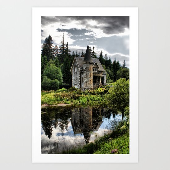 A Fairytale Gatelodge Art Print