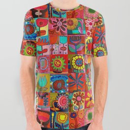 Bloomer Blox All Over Graphic Tee