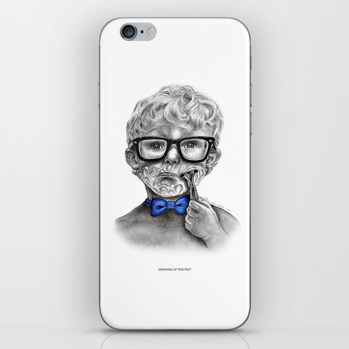 Growing up too fast iPhone Skin