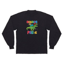 PRE-K dinosaur back to school Long Sleeve T-shirt