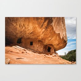 House on Fire, Utah Cliff Houses Canvas Print
