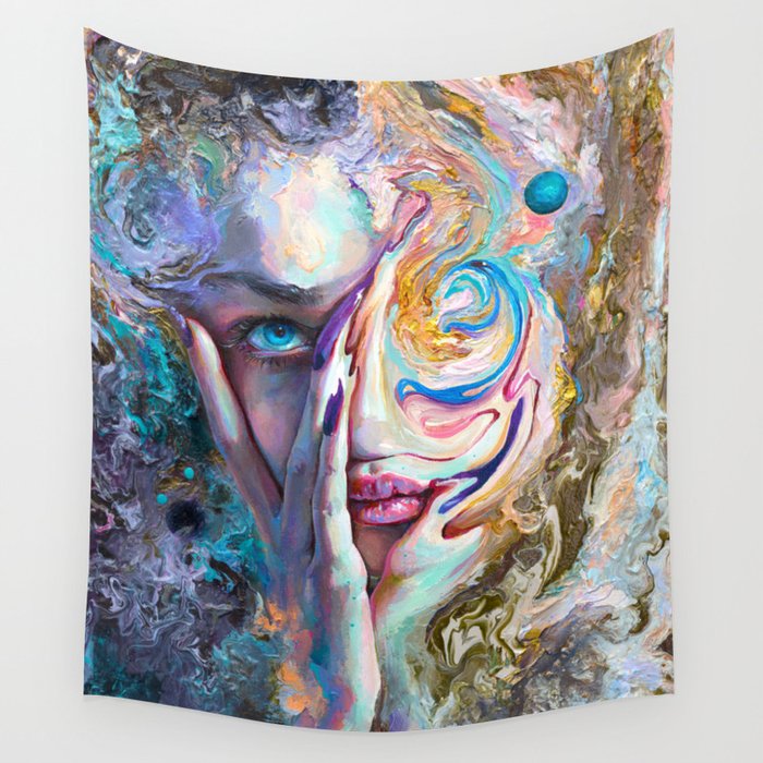 Swirling Sensation Wall Tapestry
