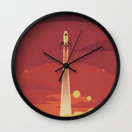 Atomic Sky Wall Clock