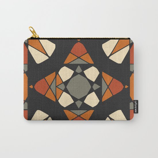 Mandala earth colors Carry-All Pouch