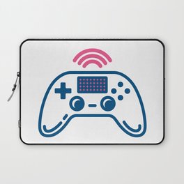 Linear gamepad for video gamers Laptop Sleeve
