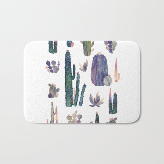 cactus collab franciscomff Bath Mat