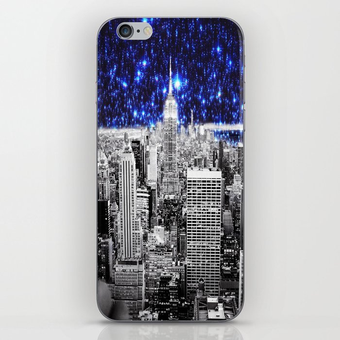 new york city. Blue Stars iPhone Skin