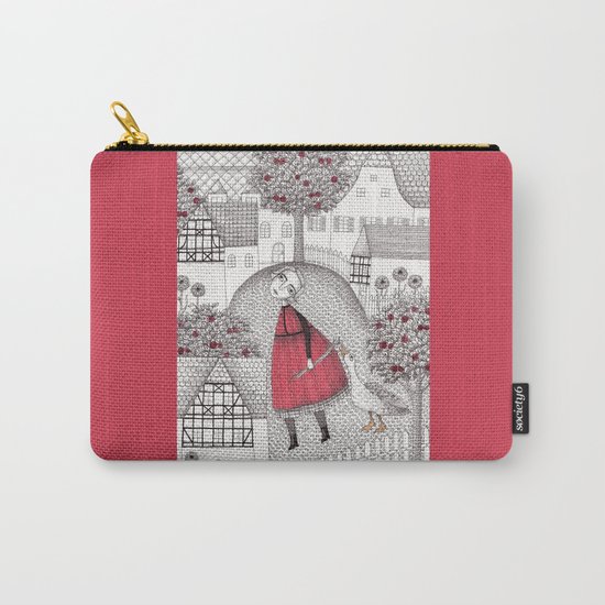 The Old Village Carry-All Pouch