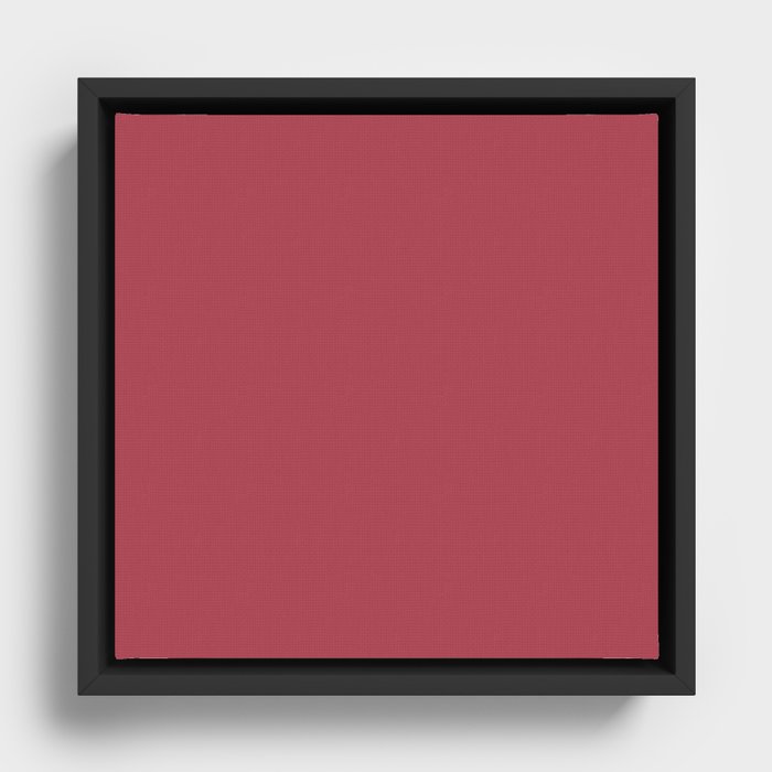 Dahlia Framed Canvas