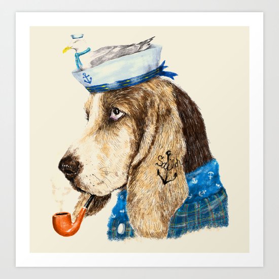Seagull Art Print