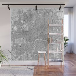 London Old Map Wall Mural