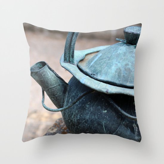 Tea Time, anyone? Throw Pillow