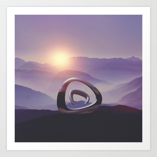 Intervention 46 Art Print