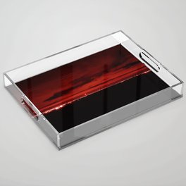Red Sky Acrylic Tray