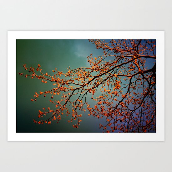 Neon Nights Art Print