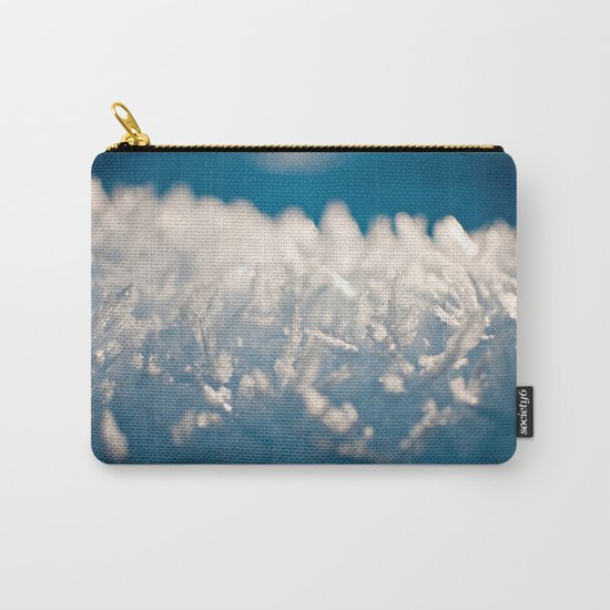 Mountain Snow Macro Carry-All Pouch