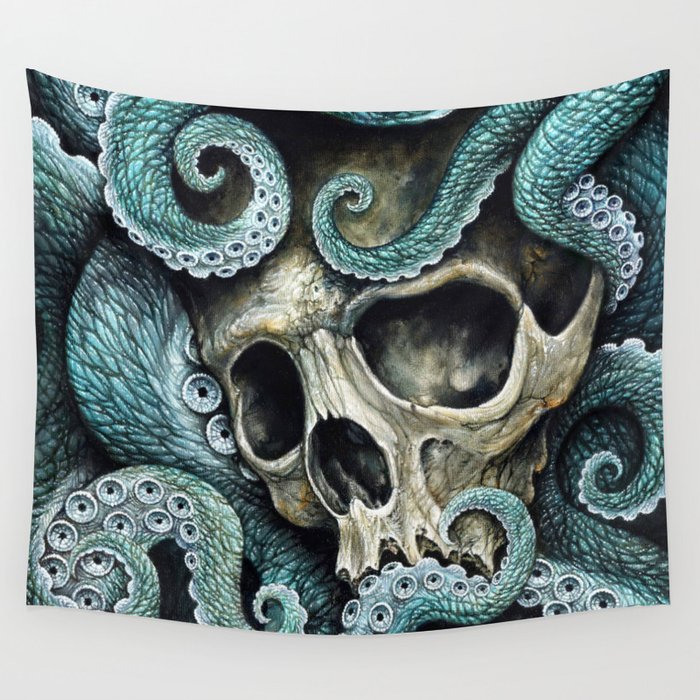 Please my love, don't die so far from the sea... Wall Tapestry