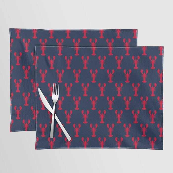 maine lobsters Placemat