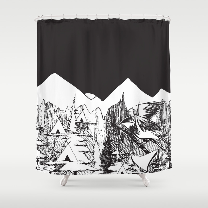 Wilderness Shower Curtain By Jessadeesmith Society6