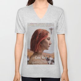 Lady Bird V Neck T Shirt