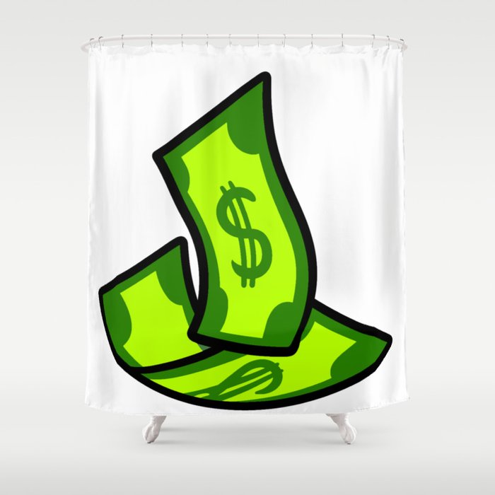 money Shower Curtain