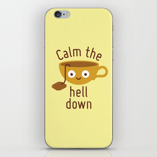 Anxietea iPhone & iPod Skin