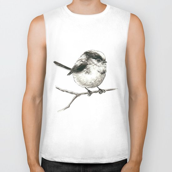 Tit bird Biker Tank