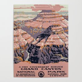 Grand Canyon Vintage Poster