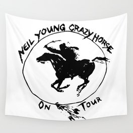 neil young crazy horse on tour 2020 2021 ngamein Wall Tapestry