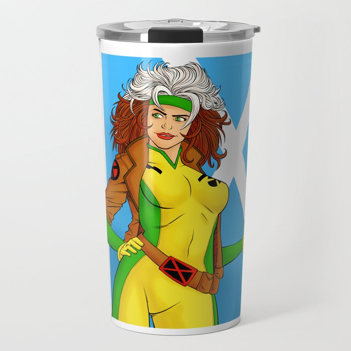X-Men Rogue Travel Mug by Javier Sinver