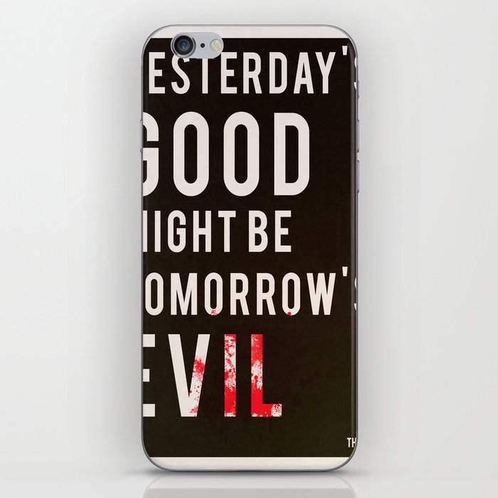 Metal Gear Solid Quote iPhone Skin