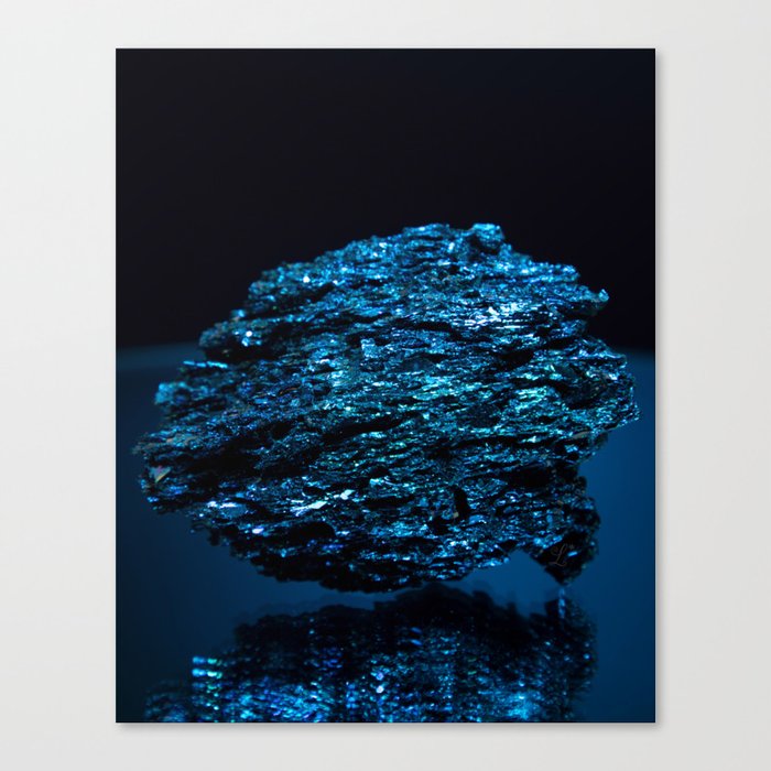 Blue Meteor Canvas Print
