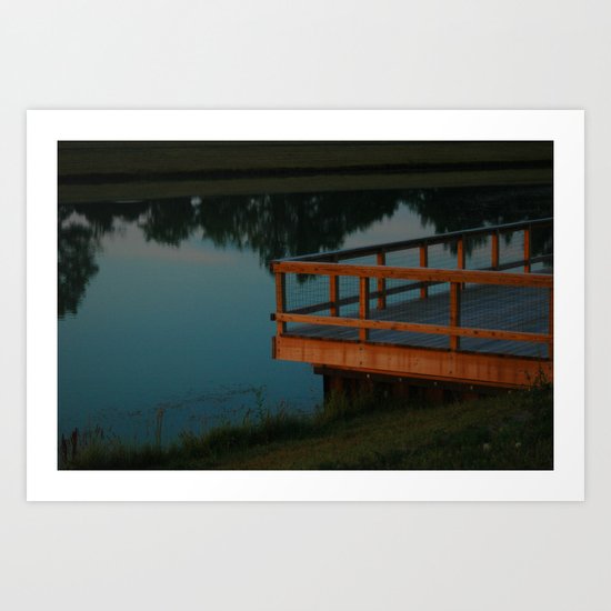 Dock Art Print
