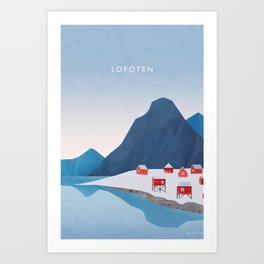 Lofoten, Norway Art Print