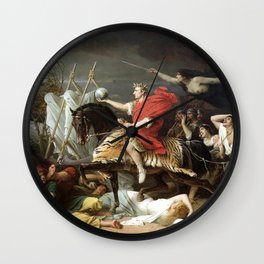 Adolphe Yvon - Caesar Crosses the Rubicon Wall Clock