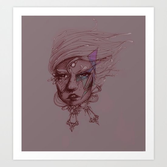 Pearl and Prism Art Print