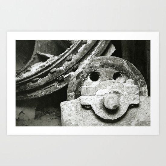 Mining Art Print