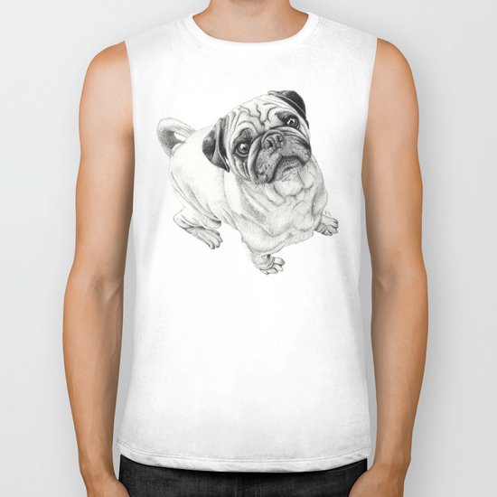 Seymour the Pug Biker Tank