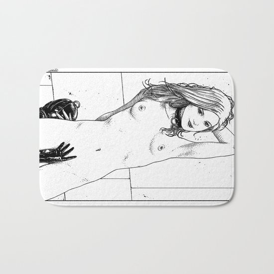 asc 689 - La dévotion (Consensual non-consent) Bath Mat
