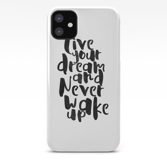 Printable Art One Direction Quote Girls Room Decor Gift For Her Inspirational Quote Motivational Art Iphone Case By Aleksmorin