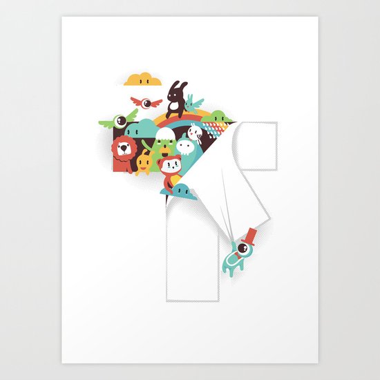 There is a T in the Team (but no I) Art Print