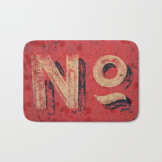 No non Red Bath Mat