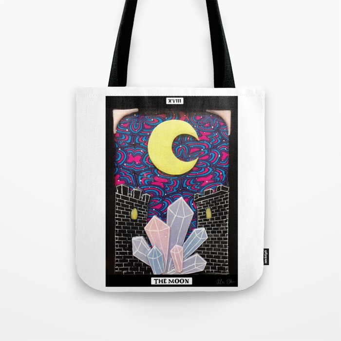 The Moon - Bi Pride Tote Bag