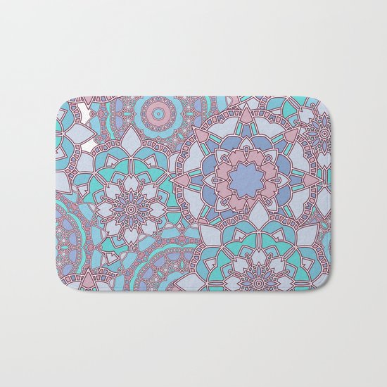 Abstract pattern Bath Mat