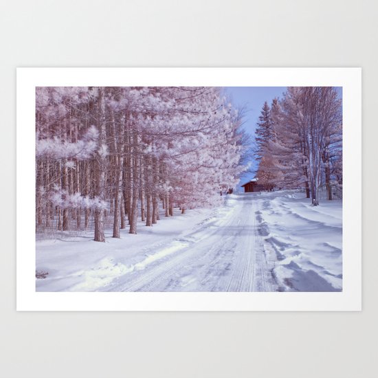 BABY IT'S COLD OUTSIDE II Art Print