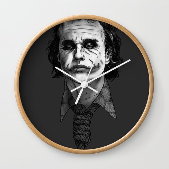 Now I'm Always Smiling // The Dark Knight Wall Clock
