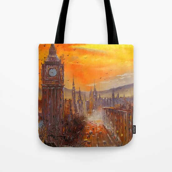 London Evening Tote Bag