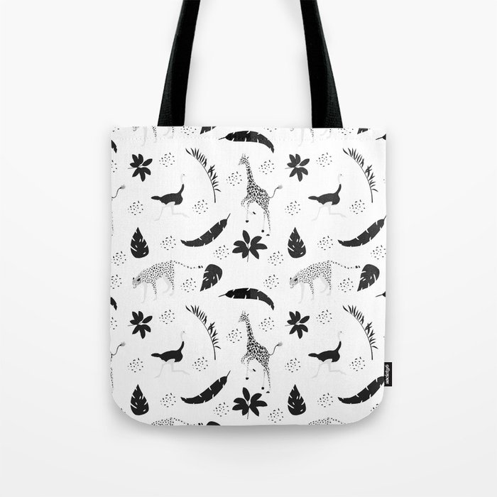 The Wild Jungle Pattern #5 Tote Bag