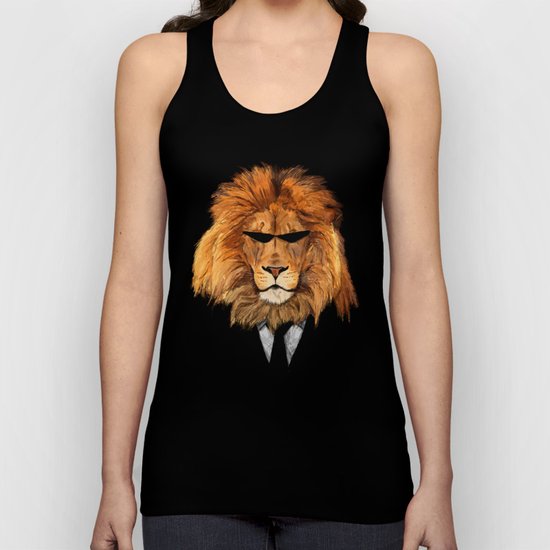 Lion Suit Unisex Tank Top