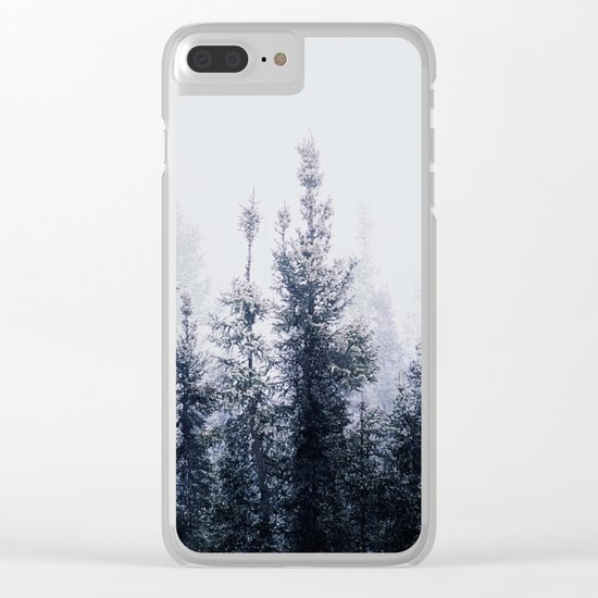 Waste a moment in the forest Clear iPhone Case
